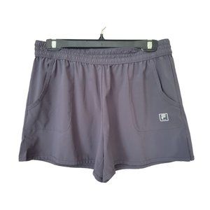 Women's FILA Gray Athletic Shorts Size Medium
